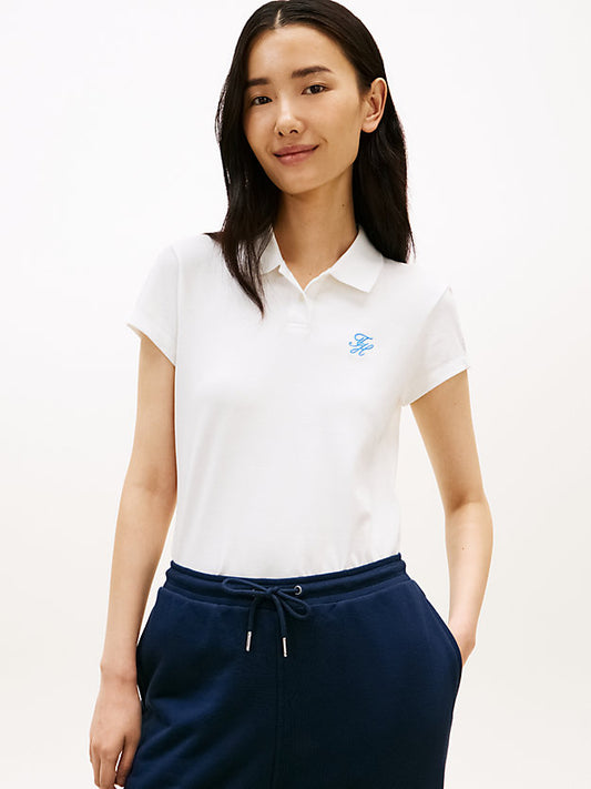 1985 Slim Fit Logo Embroidery Polo Shirt