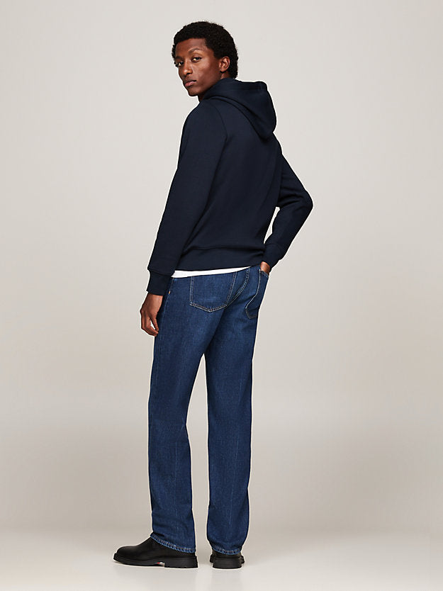 Logo Embroidery Fleece Hoody