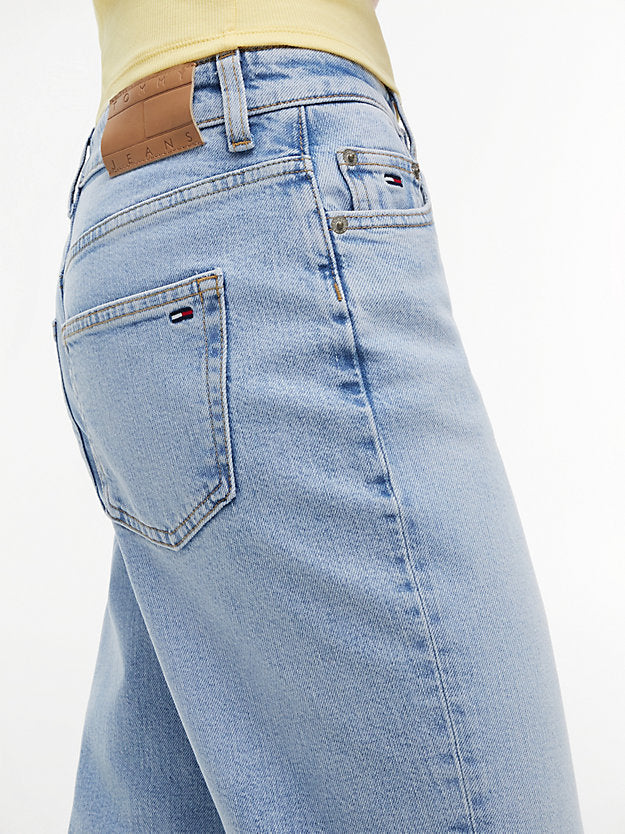 Faded Low Rise Straight Leg Jeans