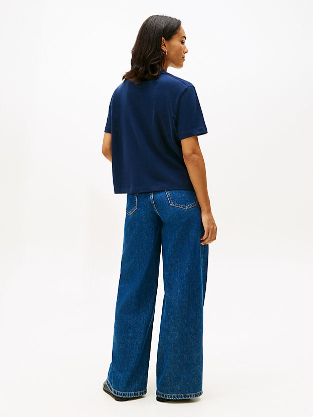 Classic Flock Logo Relaxed T-Shirt