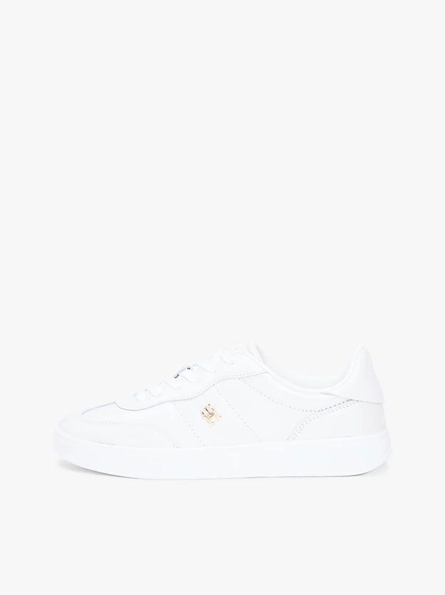 Monogram Metallic Trainers WiLeather