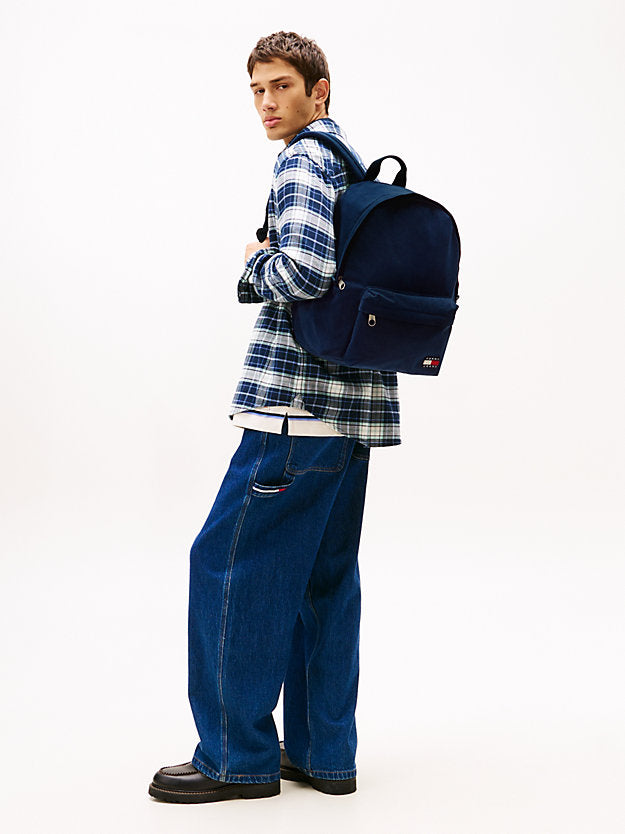 Essential Corduroy Logo Dome Backpack