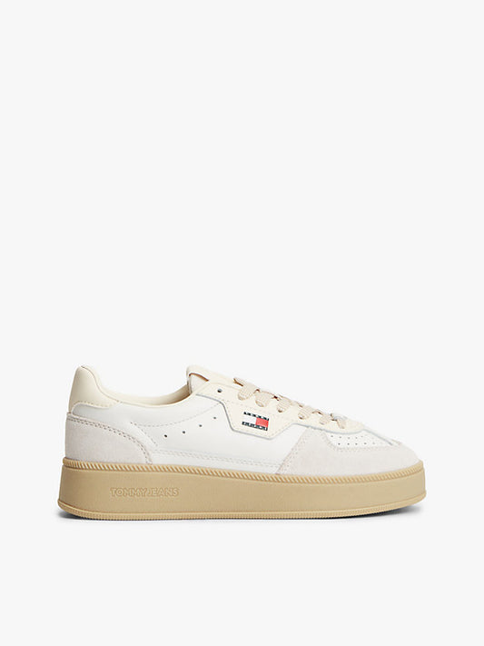 The Greenwich Leather Chunky Cupsole Trainers
