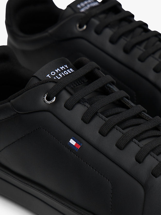 Leather Court Trainers