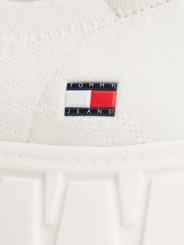 Chunky Cleat Knit Trainers
