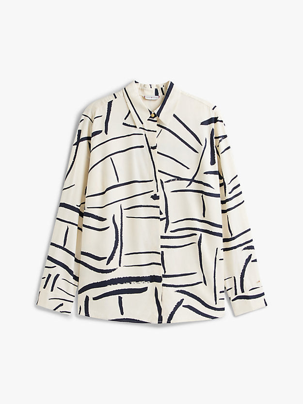 Curve Regular Fit Gold-Tone Button Shirt