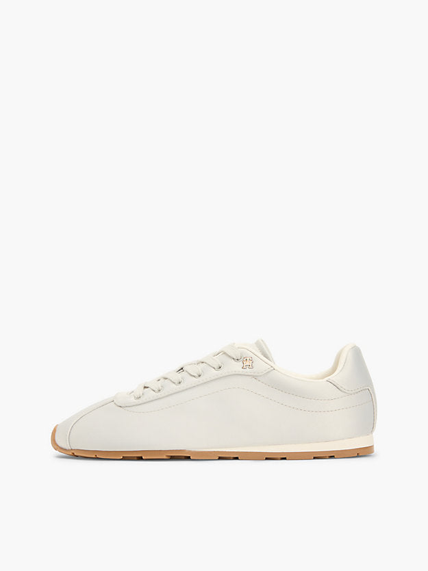 Monogram Satin Trainers