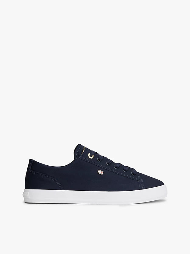 Enamel Flag Canvas Trainers
