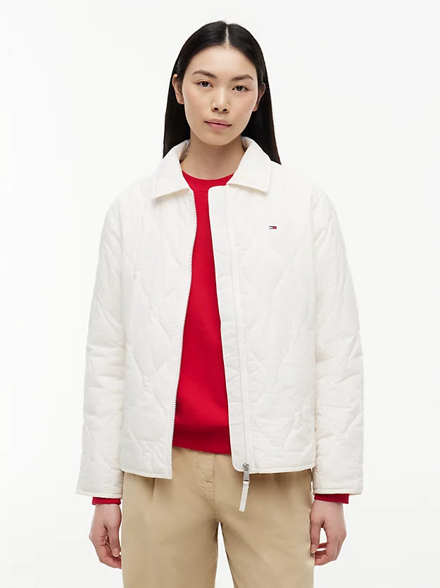 Water Repellent Quilted Relaxed Jacket