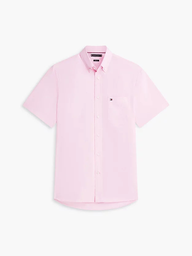 Regular Fit Lightweight Short Sleeve Oxford Shirt