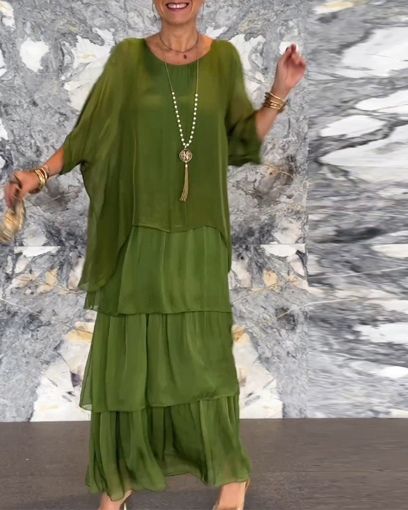 Robe ample femme style artistique (achetez-en 2, livraison gratuite)