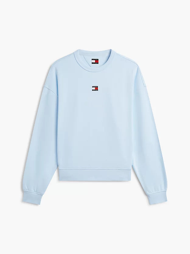Badge Boxy Fleece Sweatshirt