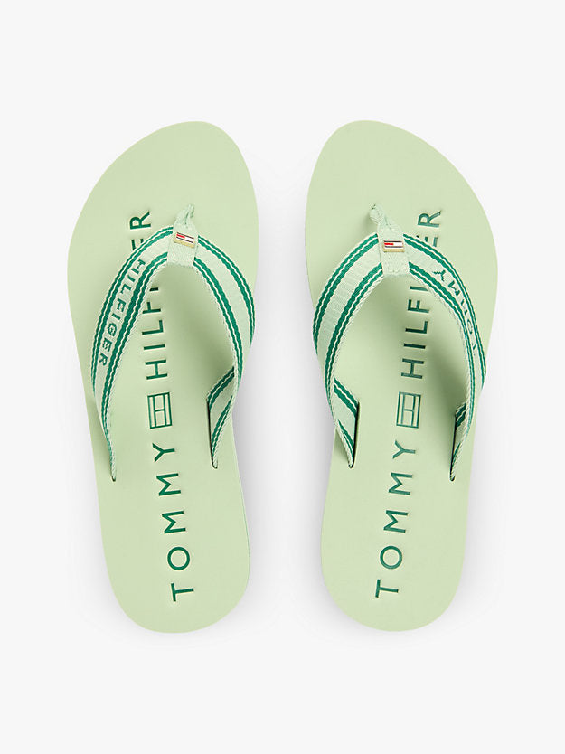 Webbing Strap Signature Flip-Flops