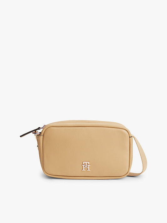 Logo Tape Crossbody Camera Bag