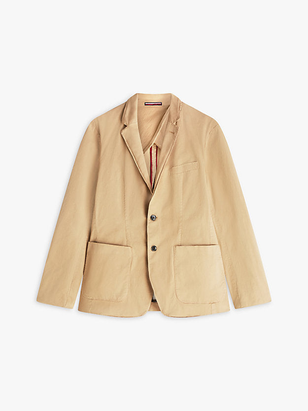 New York Label Washed Regular Fit Blazer
