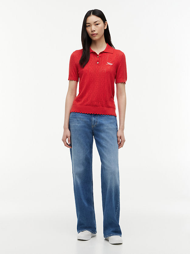 Mia Mid Rise Relaxed Straight Leg Jeans
