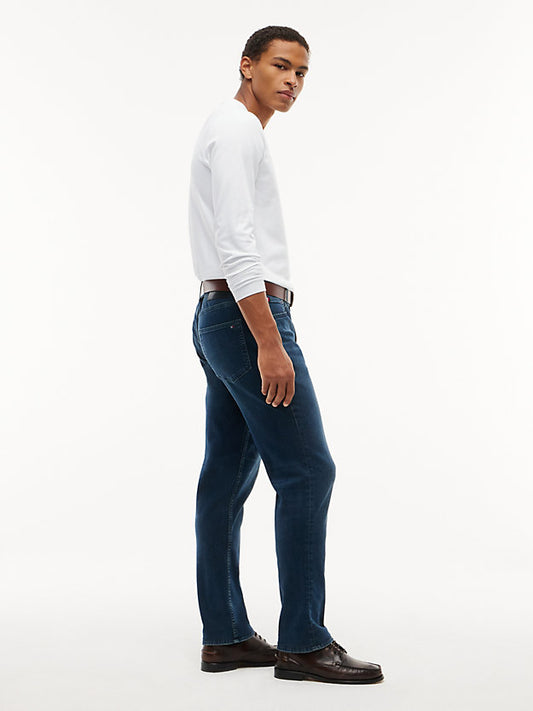 Denton Faded Straight Leg Jeans