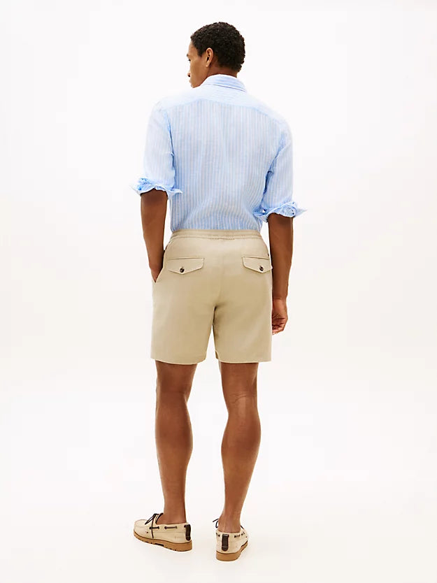Dover Linen Blend Regular Fit Chino Shorts