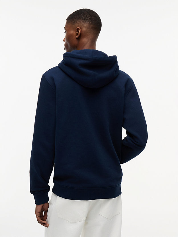 Badge Brushed Fleece Hoody