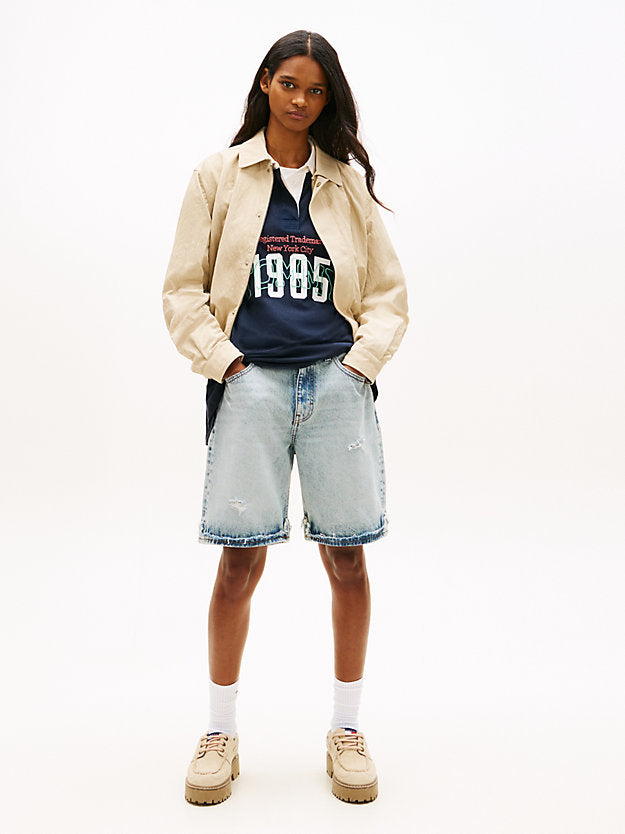 Badge Water Repellent Coach Jacket