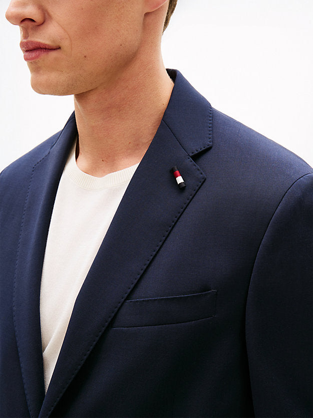 Regular Fit Wool Blend Suit