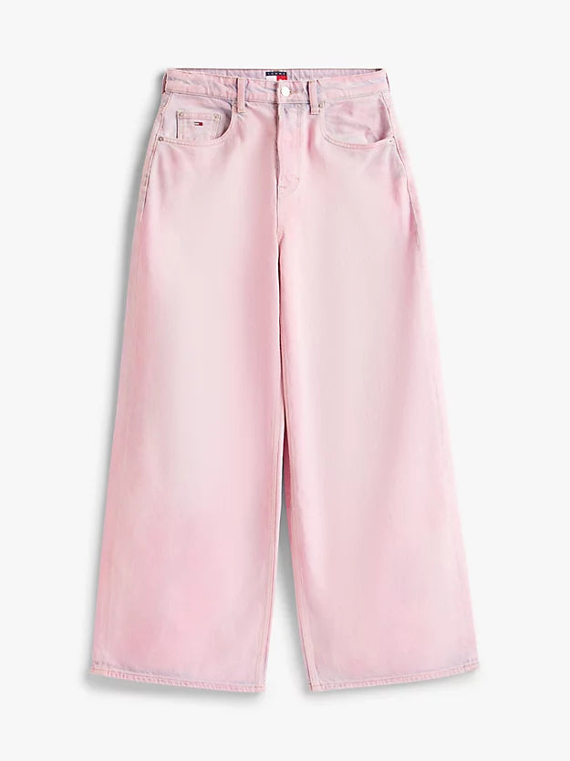 Mid Rise Loose Wide Leg Jeans