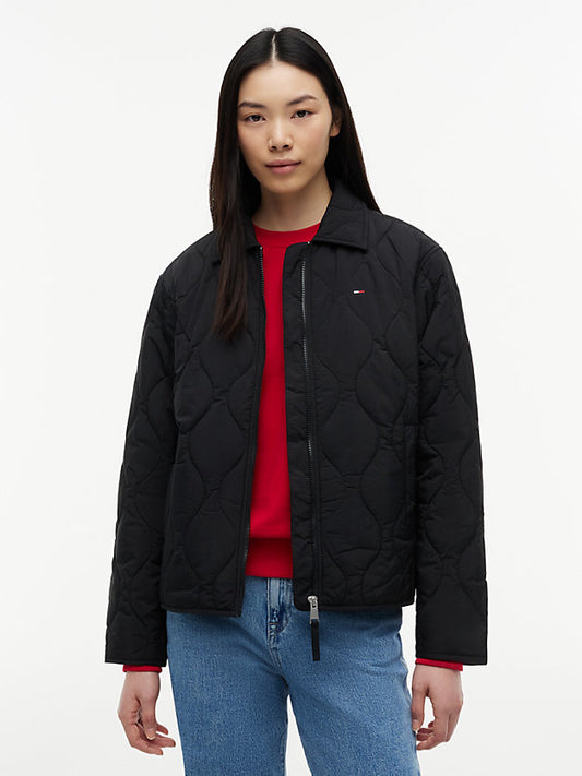 Water Repellent Quilted Relaxed Jacket