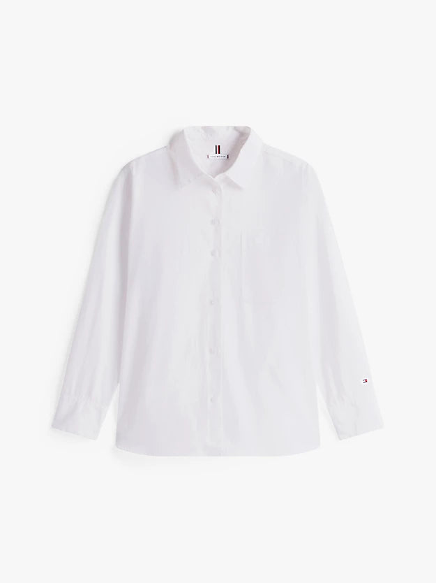 Classic Oversized Fit Poplin Shirt