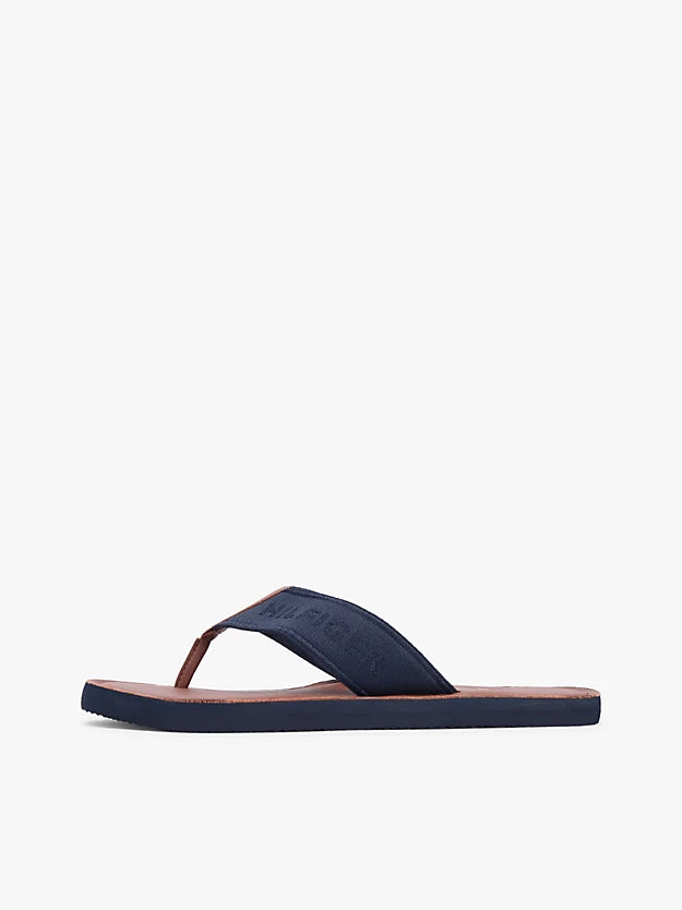 Jacquard Logo Flip-Flops
