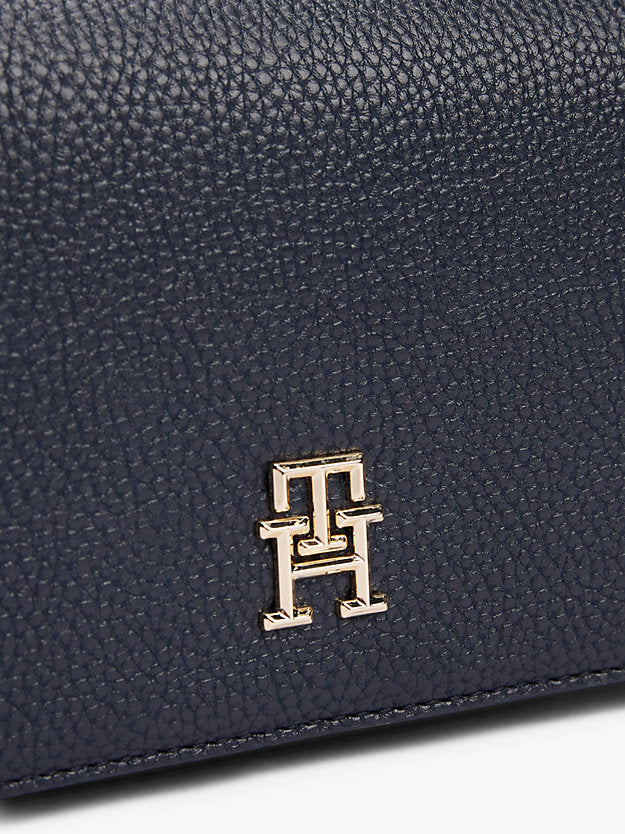 Emblem Flap Crossbody Bag