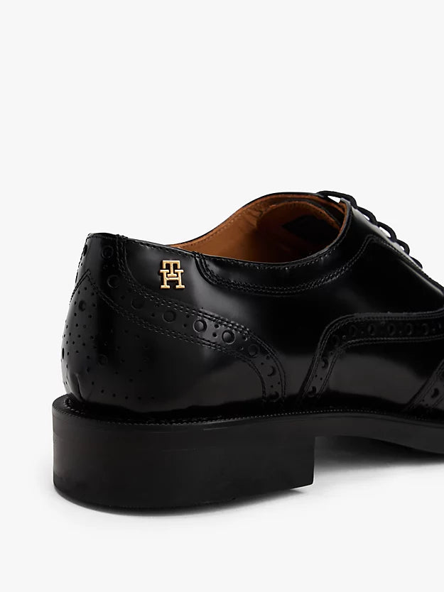 Leather Brogue Oxford Shoes