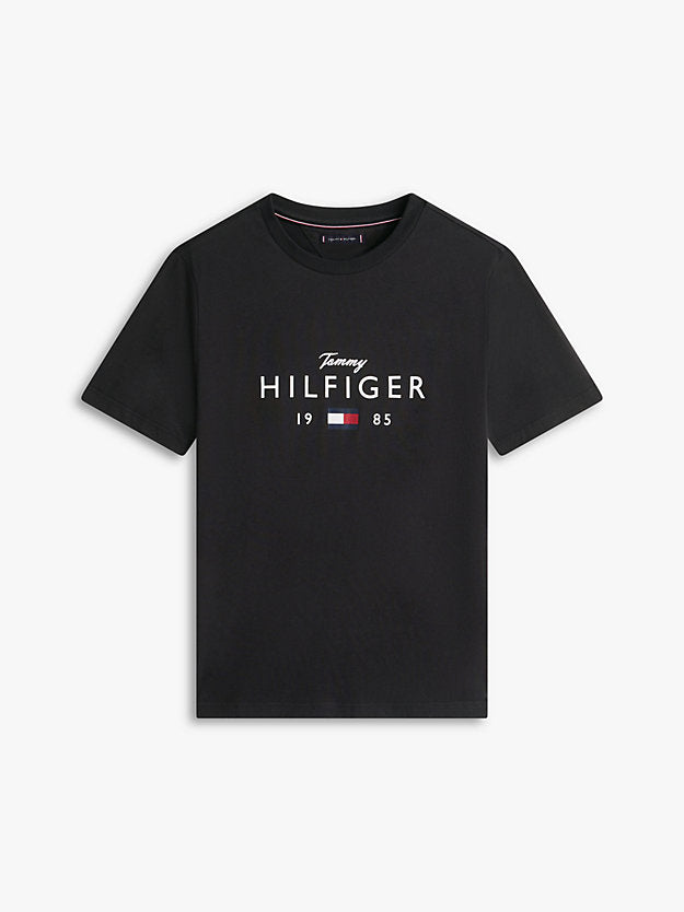 Logo Graphic Jersey Crew Neck T-Shirt