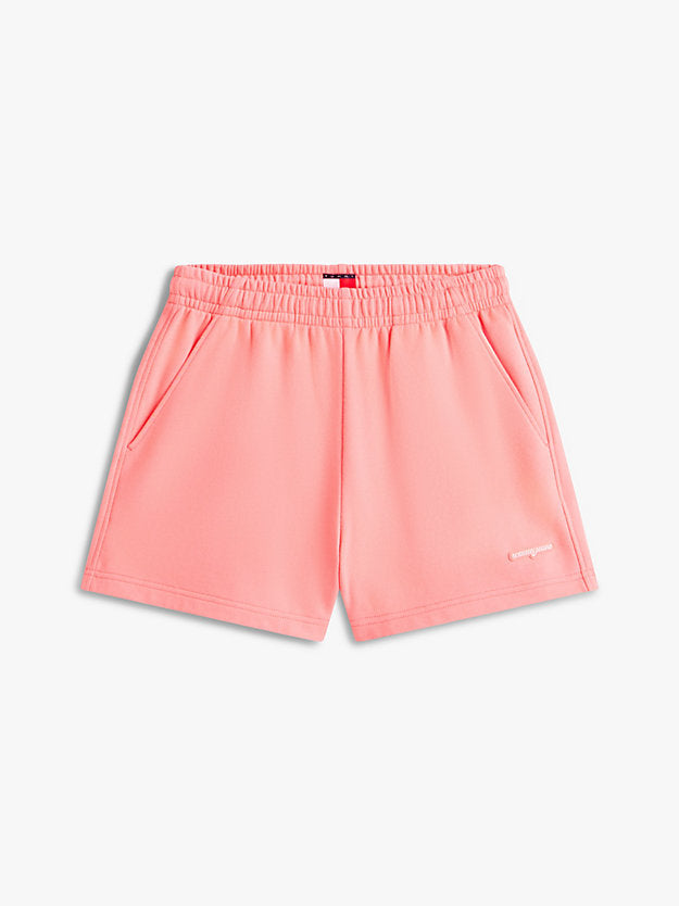 Logo Sueded Terry Relaxed Sweat Shorts