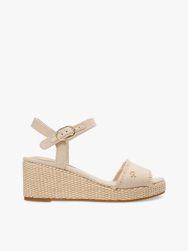 Monogram Woven Wedge Espadrilles