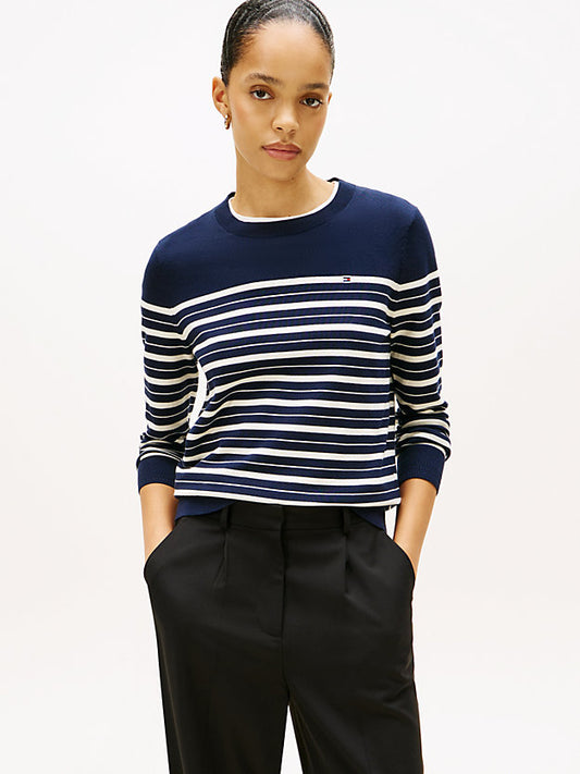 Jersey Crew Neck Jumper