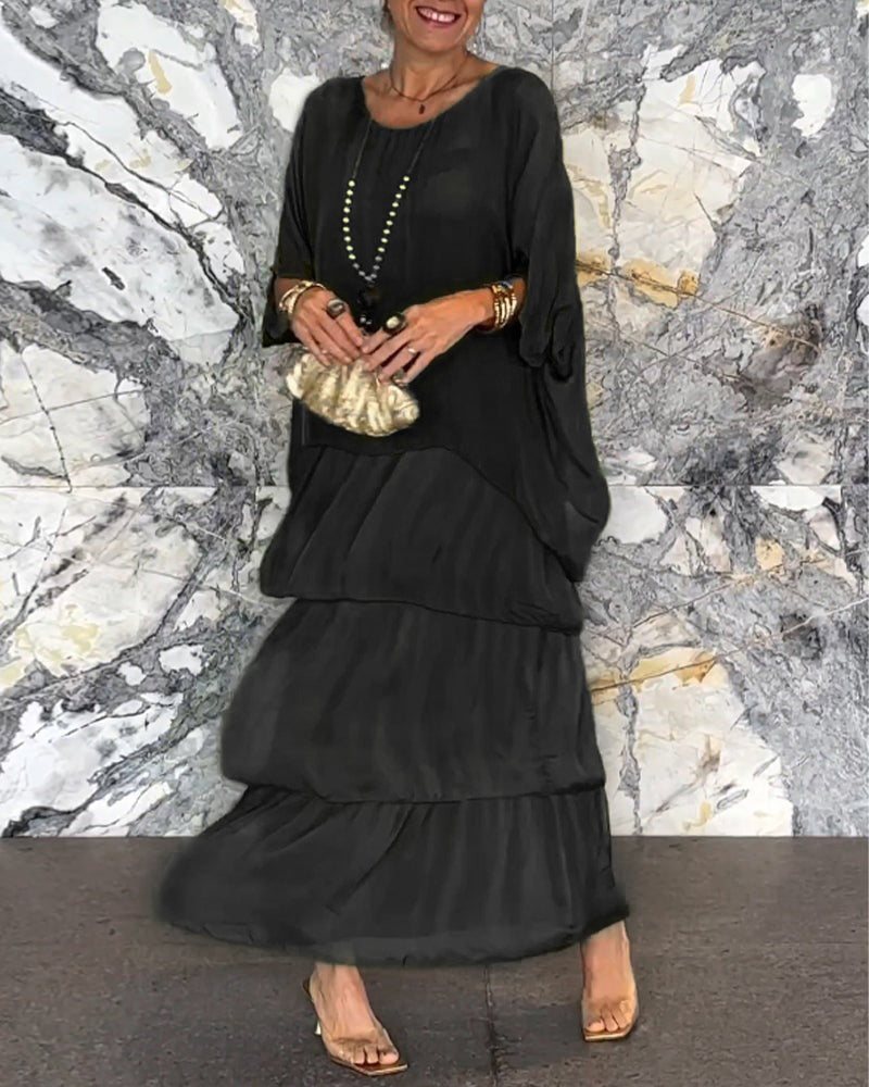 Robe ample femme style artistique (achetez-en 2, livraison gratuite)