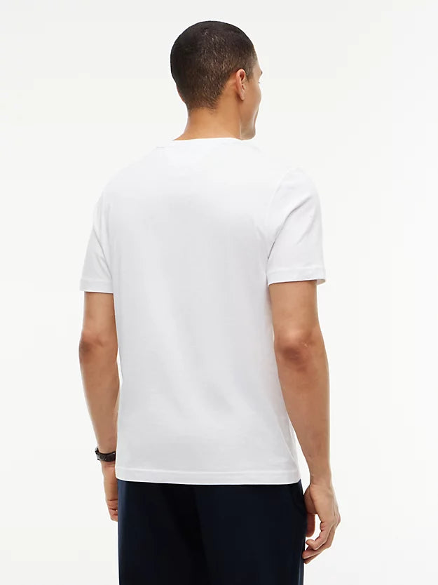 Logo Embroidery Crew Neck T-Shirt