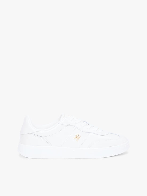 Monogram Metallic Trainers WiLeather