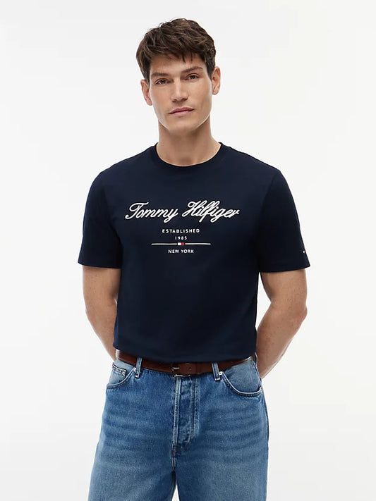 Textured Logo Jersey T-Shirt