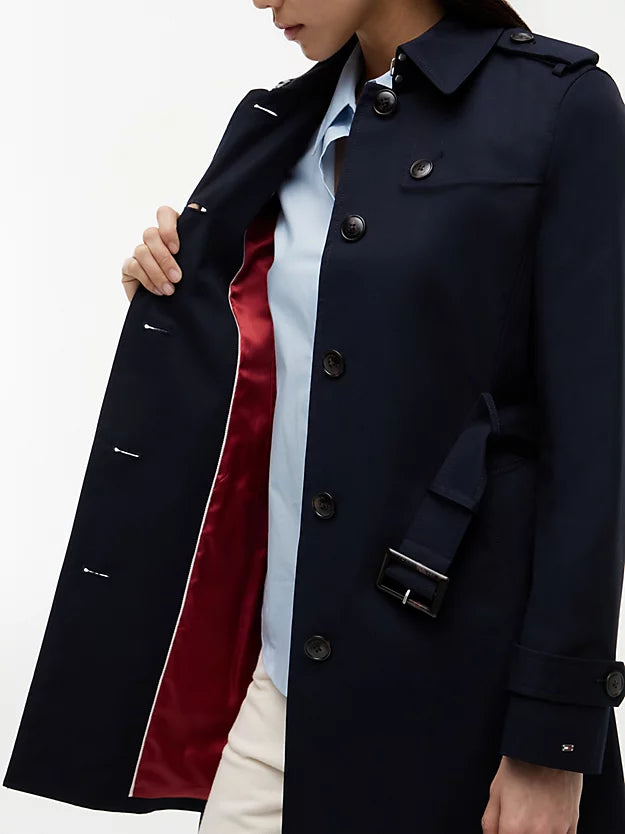 Single Breasted Trench Coat