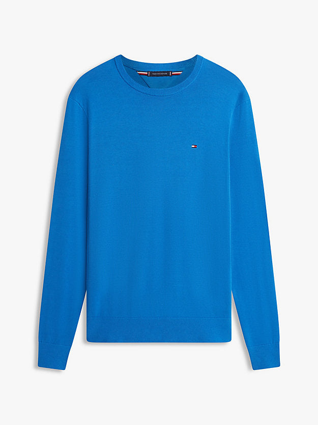 Flag Embroidery Crew Neck Jumper