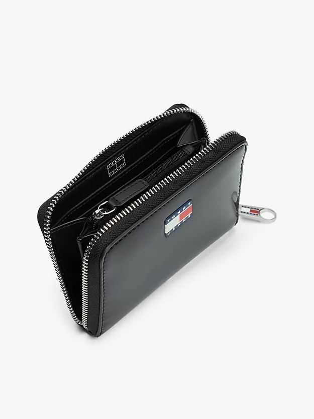 Essential Logo Plaque Zip-Around Wallet