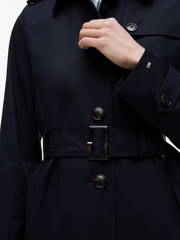 Single Breasted Trench Coat