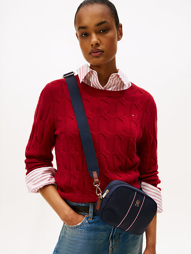 Monogram Crossbody Camera Bag