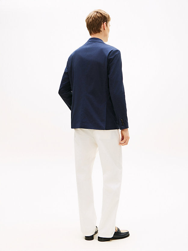New York Label Washed Regular Fit Blazer