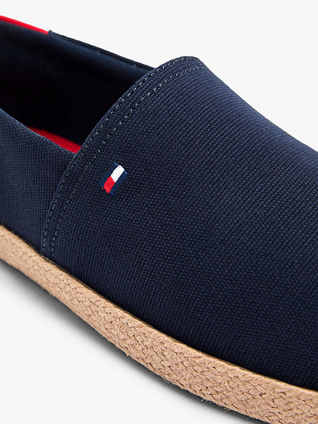 Flag Embroidery Canvas Espadrilles