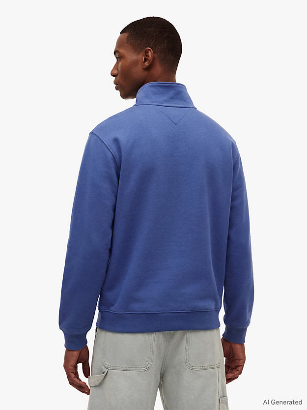 Badge Quarter-Zip Sweatshirt
