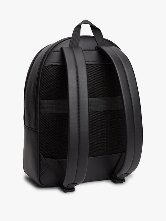 Flap Pocket Pebble Grain Dome Backpack