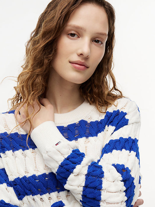 Loose Cable Knit Jumper