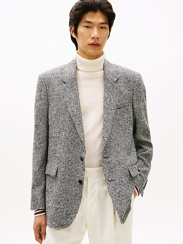 HoundstooWool Blend Regular Fit Blazer